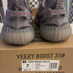 Yeezy Kids Sneakers - Gray and Red